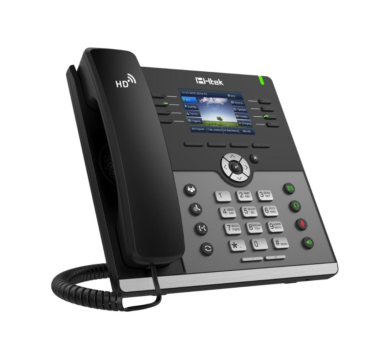 Htek UC924E RU - гигабитный цветной IP-телефон с Bluetooth и WiFi