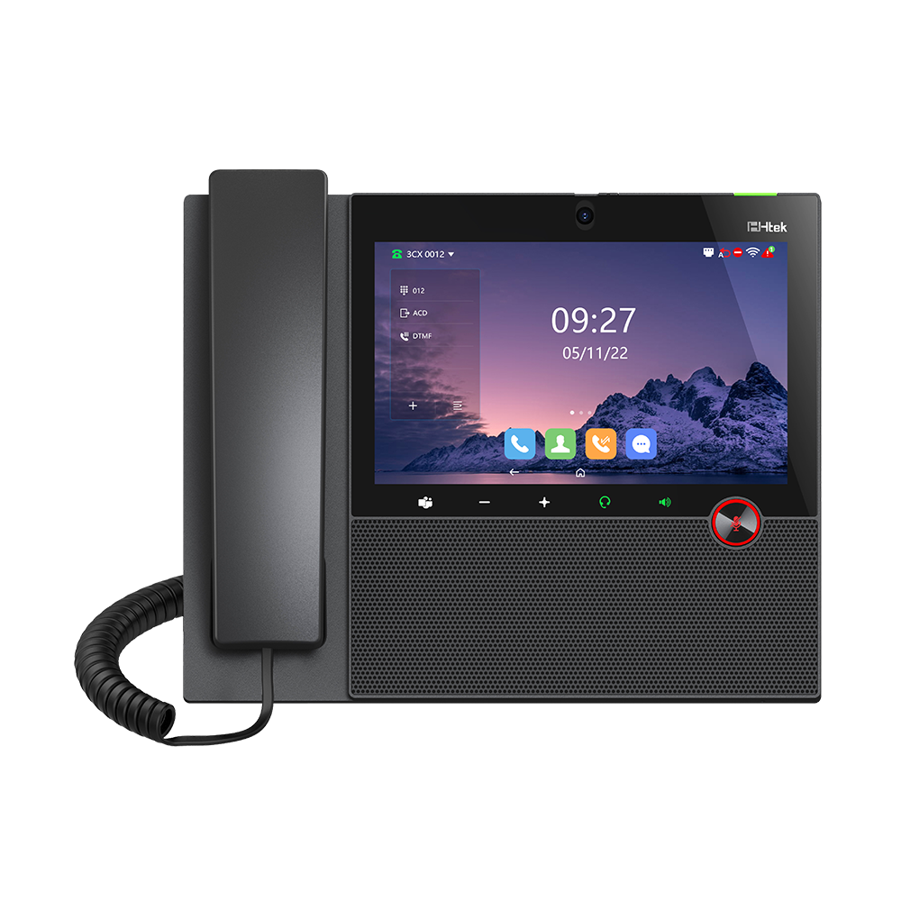 Htek UCV52 RU- smart IP-видеотелефон со встроенной камерой