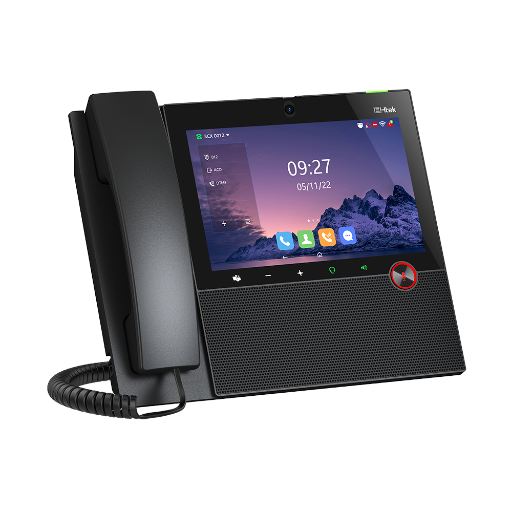 Htek UCV52 RU- smart IP-видеотелефон со встроенной камерой