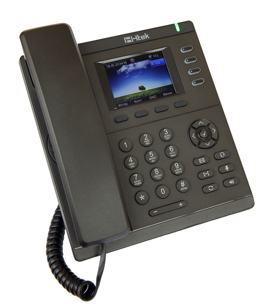Htek UC921P RU - классический цветной IP-телефон