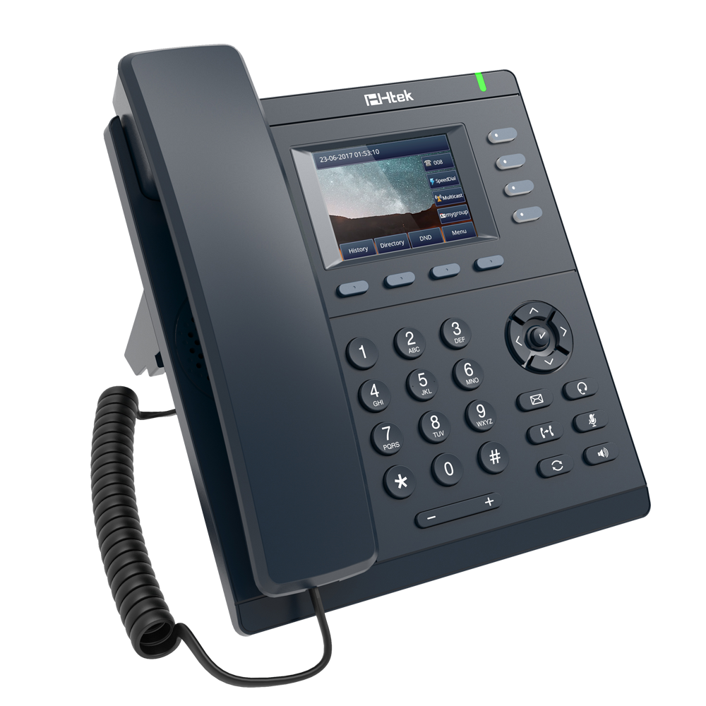 Htek UC921U RU - инновационный гигабитный цветной IP-телефон