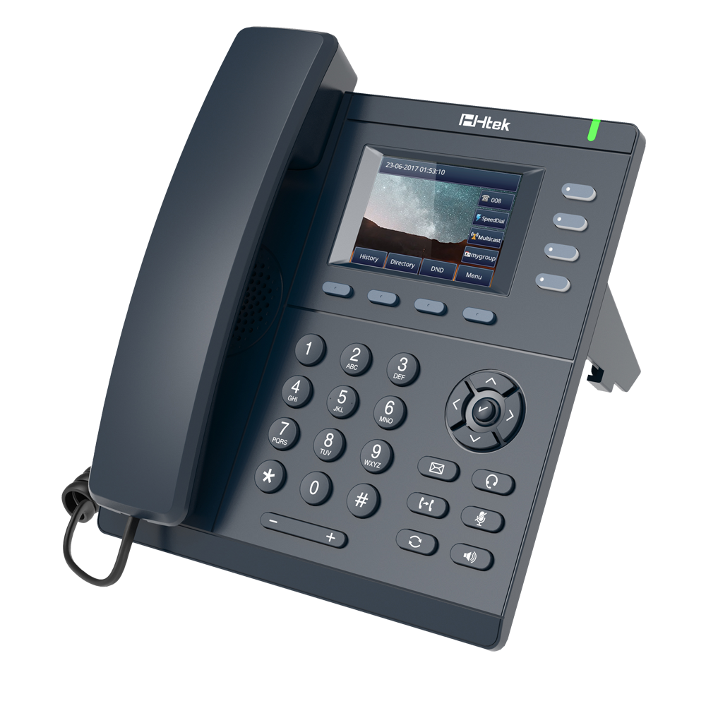 Htek UC921U RU - инновационный гигабитный цветной IP-телефон