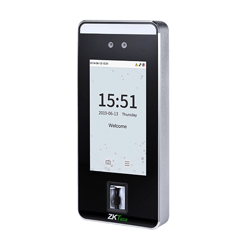 ZKTeco SpeedFace-V5L - биометрический терминал распознавания лиц, ладоней и отпечатков пальцев