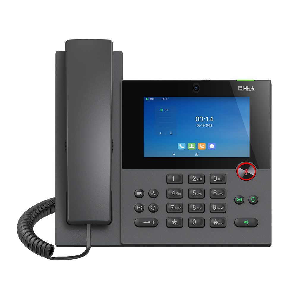 Htek UCV10 RU - smart IP-видеотелефон со встроенной камерой
