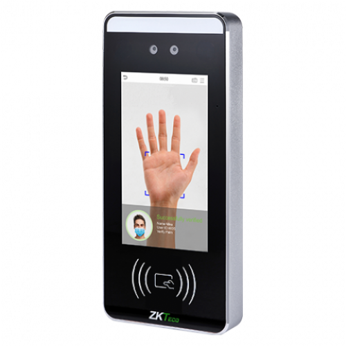 ZKTeco SpeedFace-V5L-RFID - биометрический терминал распознавания лиц и ладоней, со считывателем карт