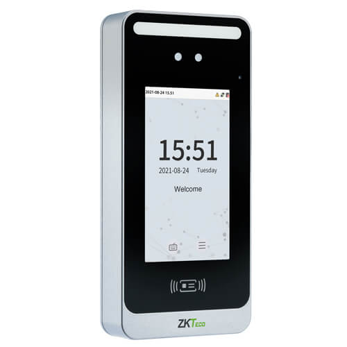 ZKTeco SpeedFace M4 - уличный биометрический терминал распознавания лиц и ладоней, со считывателем карт