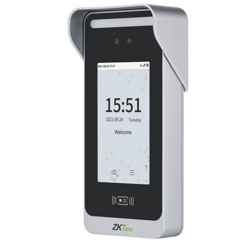ZKTeco SpeedFace M4 - уличный биометрический терминал распознавания лиц и ладоней, со считывателем карт