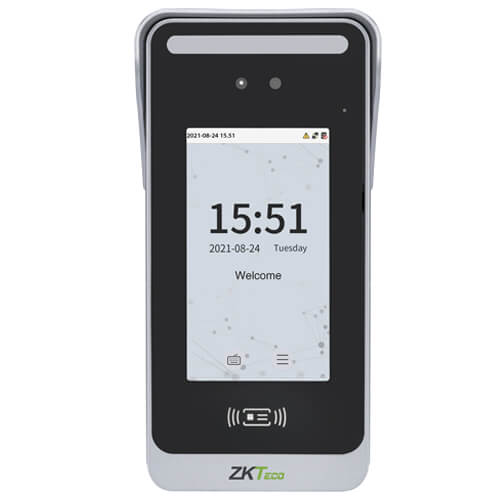 ZKTeco SpeedFace M4 - уличный биометрический терминал распознавания лиц и ладоней, со считывателем карт