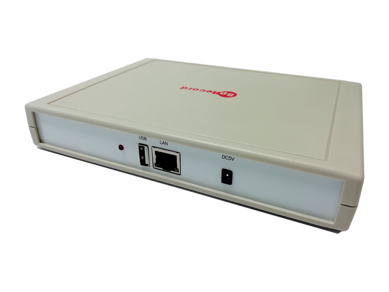SpRecord M8 - автономный восьмиканальный мини-сервер записи аналоговых линий