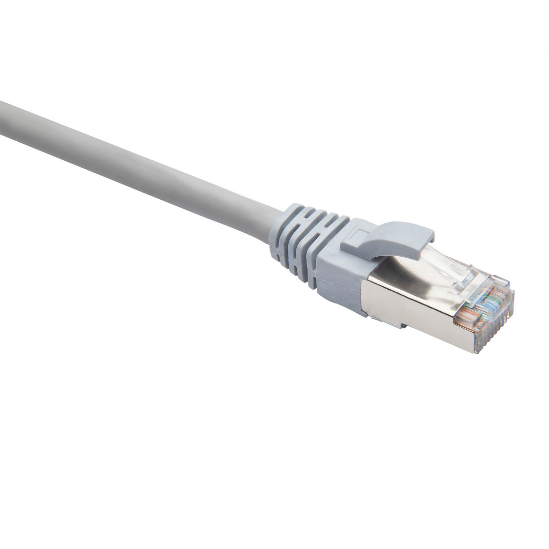 Патчк-корд Datarex F/UTP категория 5e LSZH нг(А)-HF, серый