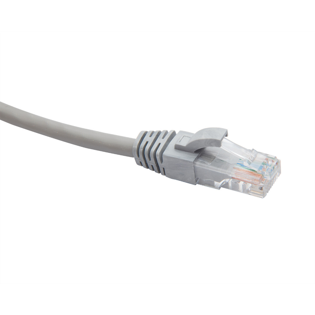 Патч-корд Datarex U/UTP категория 6 LSZH, серый