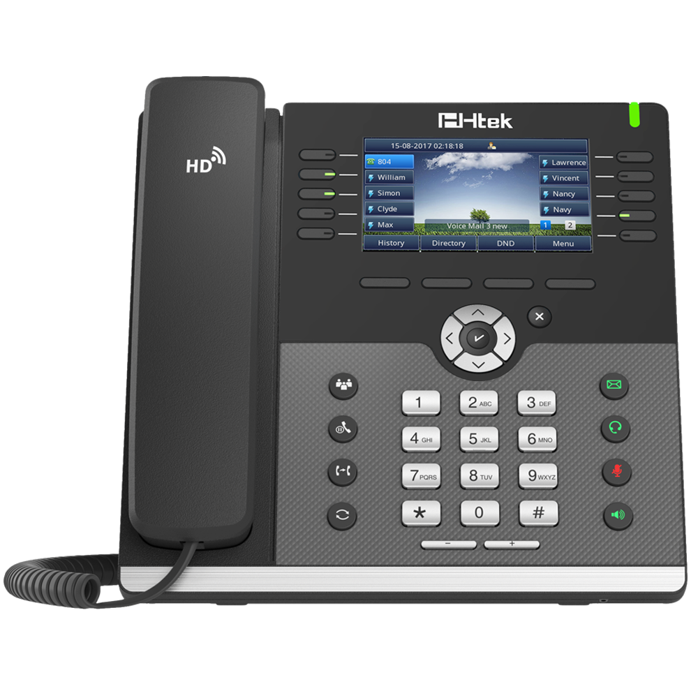 Htek UC926S RU - настольный IP-телефон с цветным дисплеем