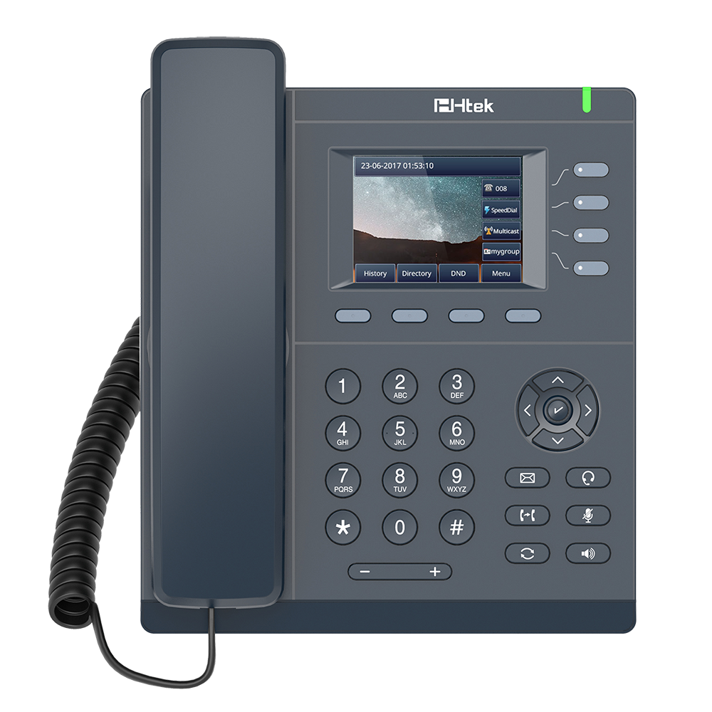 HTek UC921E RU - IP-телефон бизнес класса с Bluetooth и WiFi